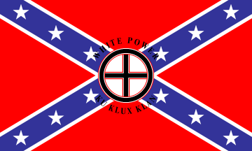 White Power CSA flag